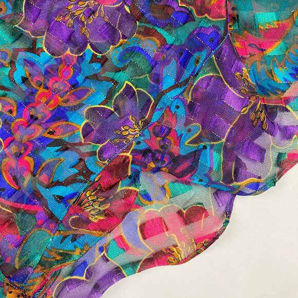 Vintage Victoria’s Secret Ruffled Sheer Teddy Lingerie Bodysuit Size M - Picture 5 of 12